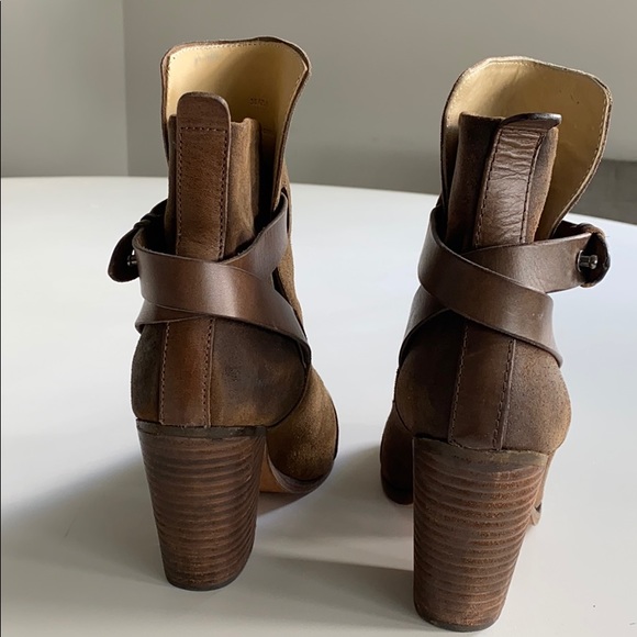 Rag & Bone Harrow ankle strap booties - Picture 2 of 5